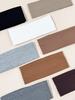 8pcs Solid Color Daily Versatile Breathable Sweat Absorbing Women's Headband, Fitness Yoga Headband
