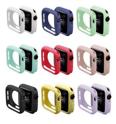 Candy TPU Case for Apple Watch Series 8 7 6 SE 5 4 3 2 1 for IWatch 38 42 40 44mm Shockproof Screen Bumpe 41mm 45mm