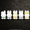 Kawaii Miffy Rabbit Car Stickers Cartoon And Cute Decoration Electric Body Bicycle Sun Protection Creative Decals