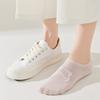 Female Spring and Summer Thin Cartoon Cute Invisible Silicone Non Slip Do Not Fall with The Boat Socks