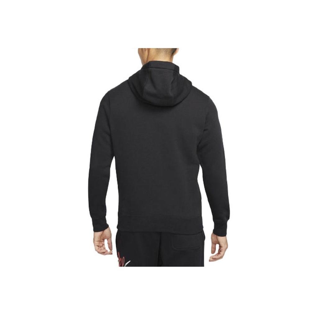 Nike Skoeske Pommes Frites Trykk Sportshettegenser Herre Topper Svart DM2275-010