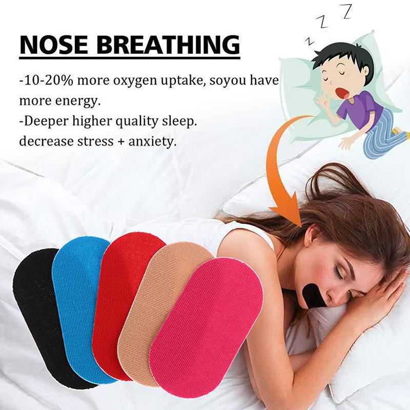 20Pcs Medical-Grade Anti-Snoring Mouth Tape and Nasal Strips – For Improved Breathing and Sleep Relief
