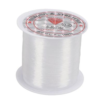 1 Rolo Fio de Nylon Transparente, 0,2 Mm Celsius 142 Jds, Fio de Amarração, Para Entusiastas de Aquário, Adequado Para Fazer Pulseiras, Artesanato de Colares, Decoração Suspensa