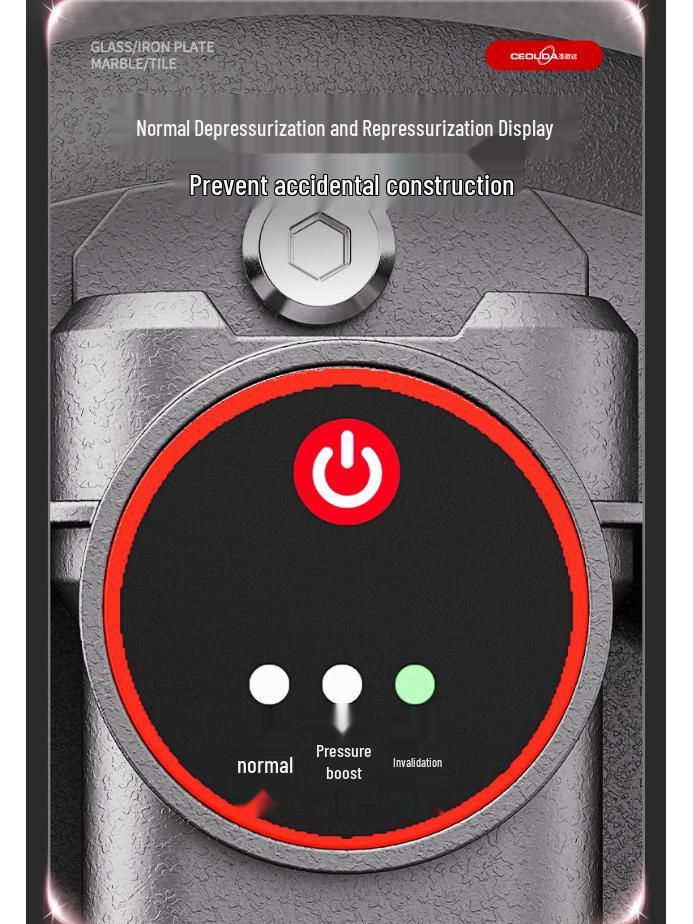 Heavy-Duty Lithium Vacuum Suction Device for Tile, Floor, and Glass