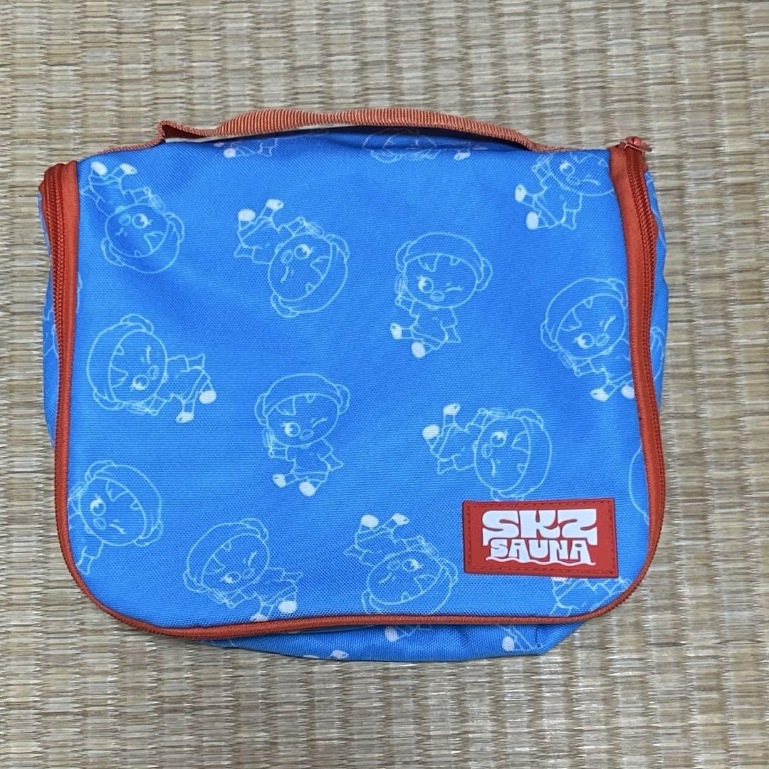 

[USED] StrayKids TRAVEL POUCH BbokAri