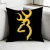Deer Hunting CamoO Pillow Case Square DoubleSided Sofa Cushion Cover Bedroom Bedside Pillow Gift