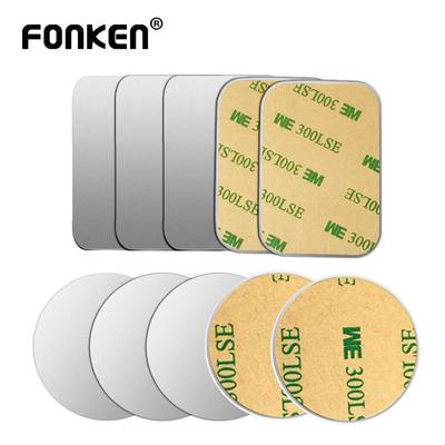 FONKEN Car Phone Holder Metal Plate Magnetic Holder Sticker Iron Sheet for Mobile Table Magnet Disk