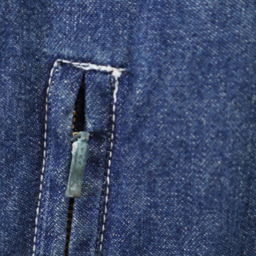 Made In Japan Denim Jacket Wash Blue Jeans Women Used