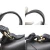 Used AUTHENTIC GIVENCHY 2WAY Eden Mini Shoulder Bag Black Leather