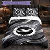 Brighton & Hove Albion Football 3 Piece Bedding Set Soft Duvet Cover Set with Pillowcases Printed Bedroom Decor Set for Home