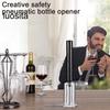 1 set flasköppnare, lufttrycksvinöppnare, pneumatisk teknik, effektivt verktyg för borttagning av kork för hembar