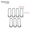ABS Car Front Grille Decoration Ring Cover Stickers For Jeep Wrangler JK 2007-2017 Car Exterior Accessories