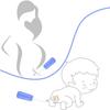 Bidet da Viaggio Portatile da 500 ml Igienico Forte Elasticità Risparmio Idrico Bottiglia Bidet da Viaggio con Spruzzatore per Donne Bambini