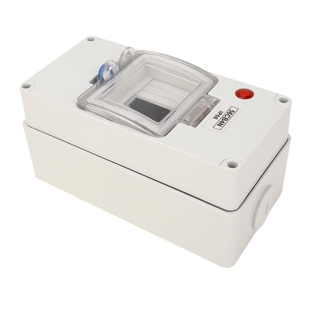 Outdoor Circuit Breaker Box 4 Way IP66 Water Proof Power Distribution Enclosure with Indicator Light