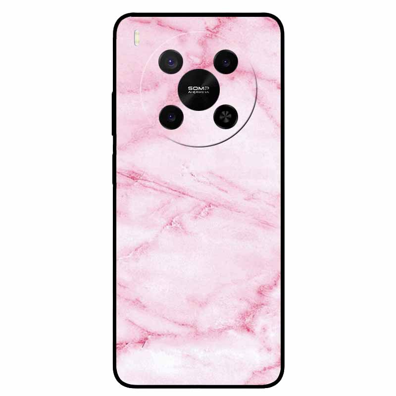 Für ZTE Blade V70 Max / Nubia V70 Max Marmor-Bemaltes Weiches TPU-Silikon-Rückseitenabdeckung Case Für Blade V70 Max Fusion Black Case V70Max