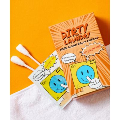 Dirty Laundry [kopang Moisturizing] Nose Clean Balm Rhinitis Swab 1 Box 5 Pouches