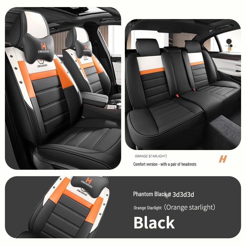 Yuexiang V3 Aeolus AX7 Yixuan MAX Orange Star Light Hermes Nappa Leather Car Seat Cushion