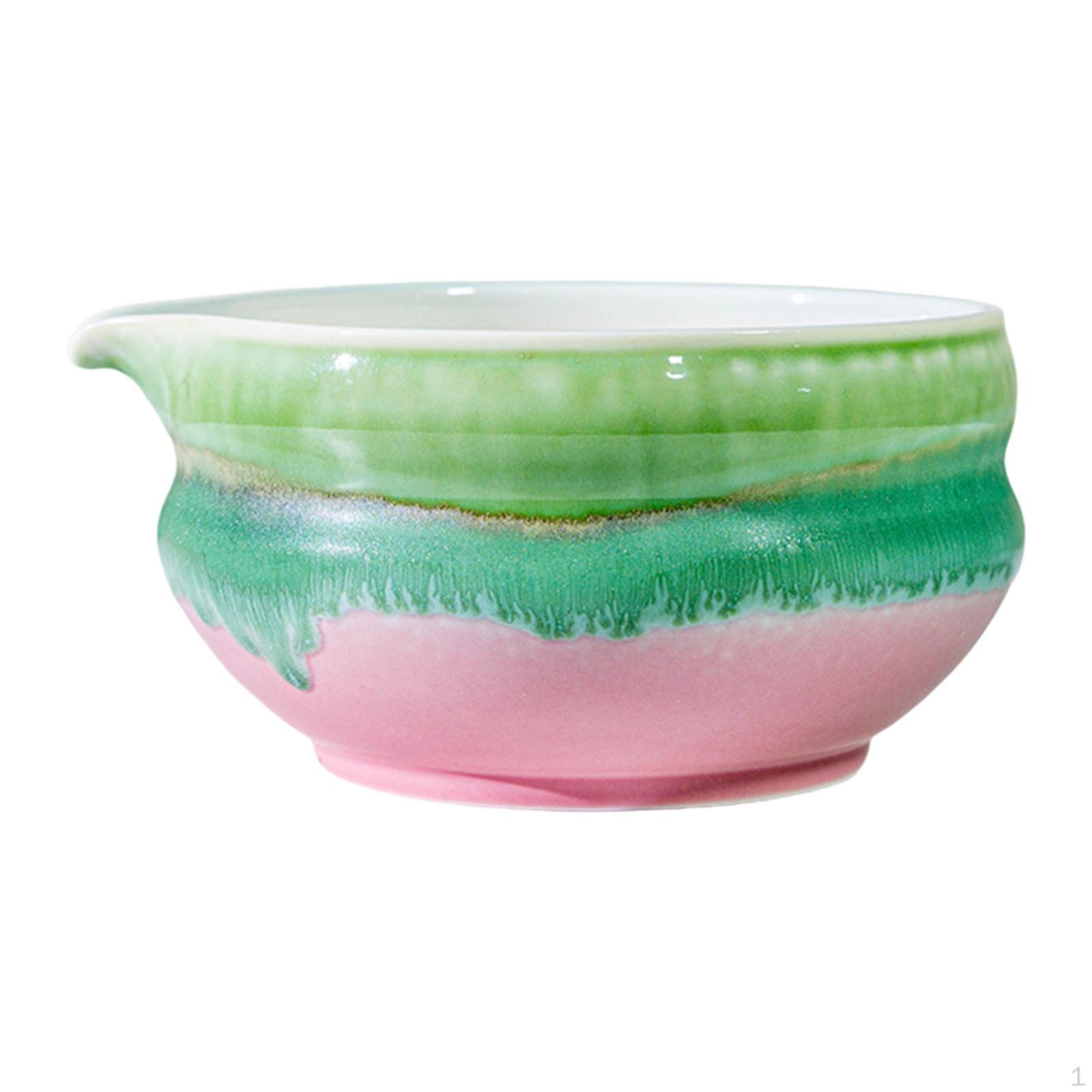 

Ceramic Bowl for Matcha Preparation, Essential Home Utensil Mixing розовый