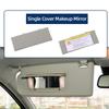 Makeup Mirror Cover Sun Visor Cover Dual Card Slots