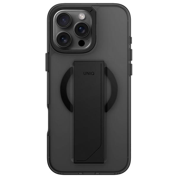 Uniq Etui Heldro Max Iphone 16 Pro Max   6.9 Magclick Charging Czarny/Vapour Smoke