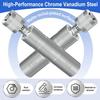Set di chiavi per candele da 14 mm e 16 mm, Sottile, con attacco da 3/8", Strumento di rimozione candele, 12 punti, Snodabile, Magnetico, per la maggior parte dei modelli di auto