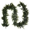 Christmas Cedar Garland Artificial Realistic Soft And Thickness Green Faux Cedar  Garland For Home Fireplace Indoor Outdoor Holiday Party Decoration