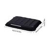 Inflatable Airplane Seat Cushion Light Inflatable Camping Cushion Compact Pad With Reflective Strip Travel Air Seat Cushion