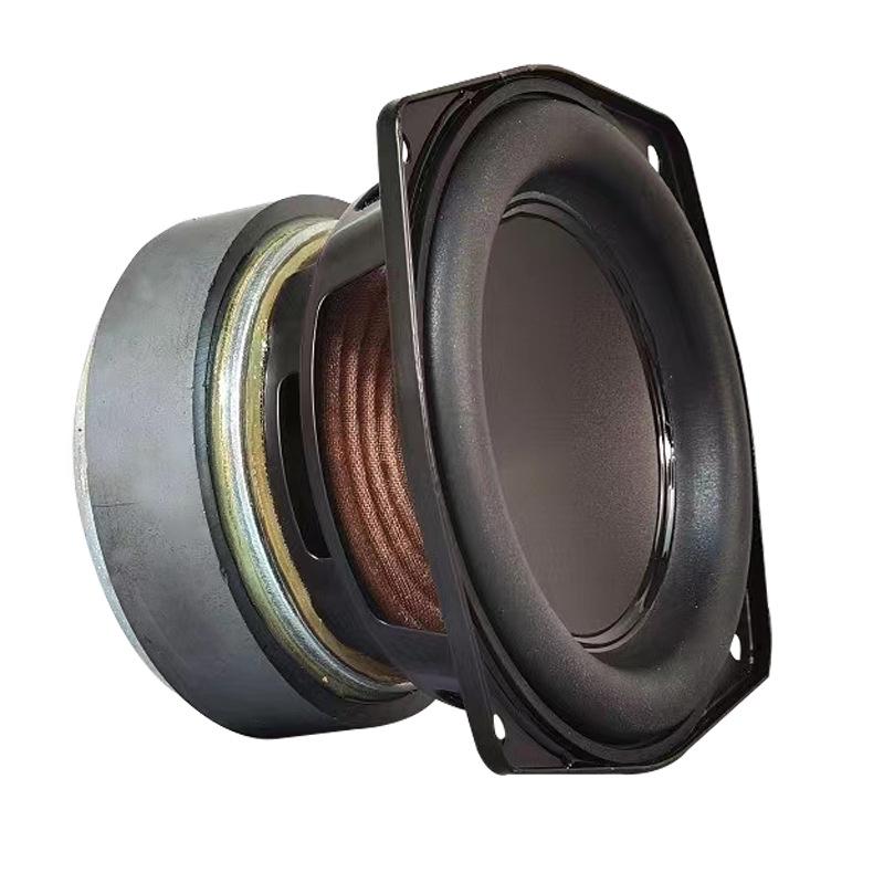 High-End 4-Inch 40W Audiophile Mid-Bass Speaker, 4 Ohm, Long Throw, High-Excursion