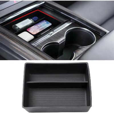 Jaronx Compatible With Tesla Model S/X Console Organizer -2026, Refresh Center Console Storage For Model X/S Plaid/Long Range, Silicone Organizers