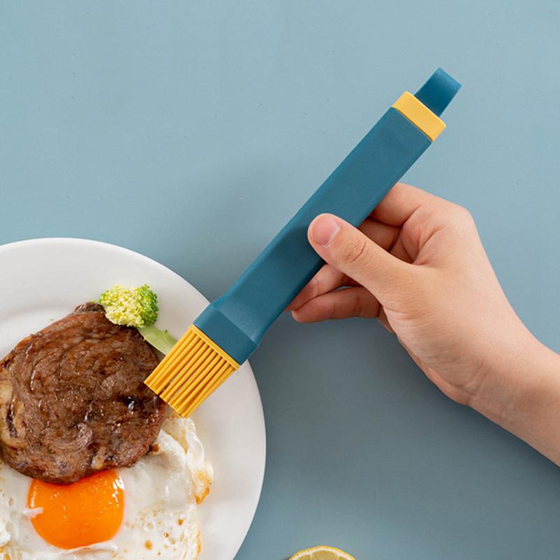 Grilling Silicone Pastry Brush BBQ Brush Butter Oil Bread Heat Resistant Seasoning Brushes