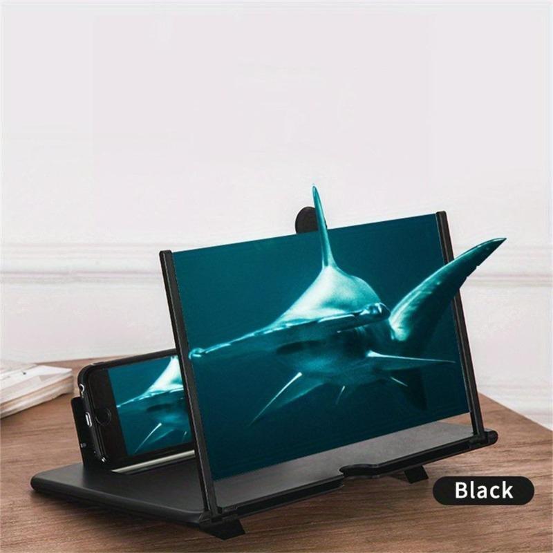 New 12 Inch 3D Screen Amplifier HD Mobile Phone Screen Video Magnifier For Smartphone Holder Enlarged Screen Phone Stand Bracket