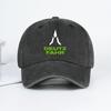 Deutz Farm Logo Aufdruck Gewaschene Baseballkappe Weich, Bequem, Atmungsaktiv, Verstellbar Retro Bauernhof Stil, Minimalistisch Lässig Mode