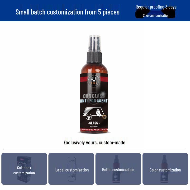 Winter Long-Lasting Anti-Fog Rainproof Windshield Spray