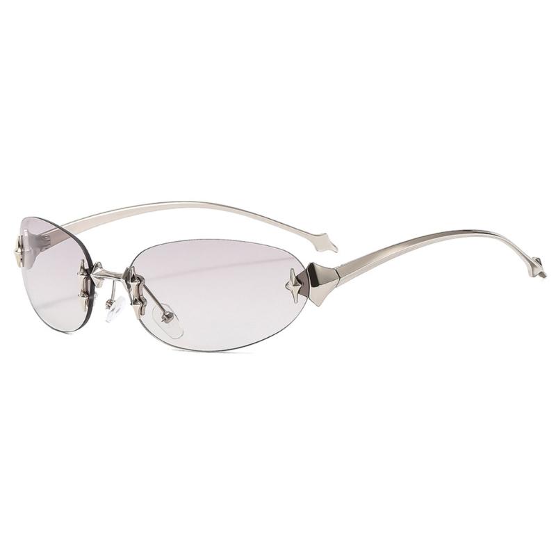 Trendy Pilot Sunglasses Elegant Metal Frame Polarized Lens Trendy Design Lightweight For Birthday Girl