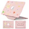 Pattern Printing Laptop Case for MacBook Air 13 Inch (2025)/(2024)/(2022)/M2 A2681/M3 A3113/M4 A3240 Notebook Kickstand Cover