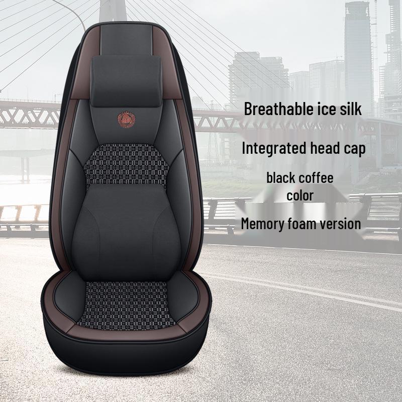 SAIC Hongyan Jieshi C500/M500/C350 Truck Leather Seat Cover Cushion - King Kong Series, Full Wrap