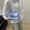 Stylish Compact Square Bag With Soft Pu Material In Elegant Colors For Street Fashion Lovers