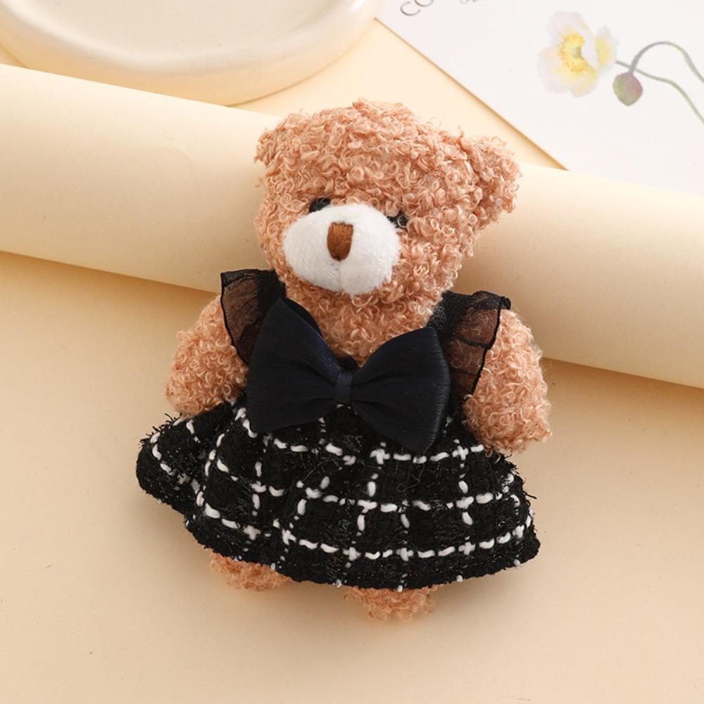 

Stuffed Animal Bear Plush Pendant Lifelike Bear Plush Toy Bear Plush Ornaments Car Pendant Style D