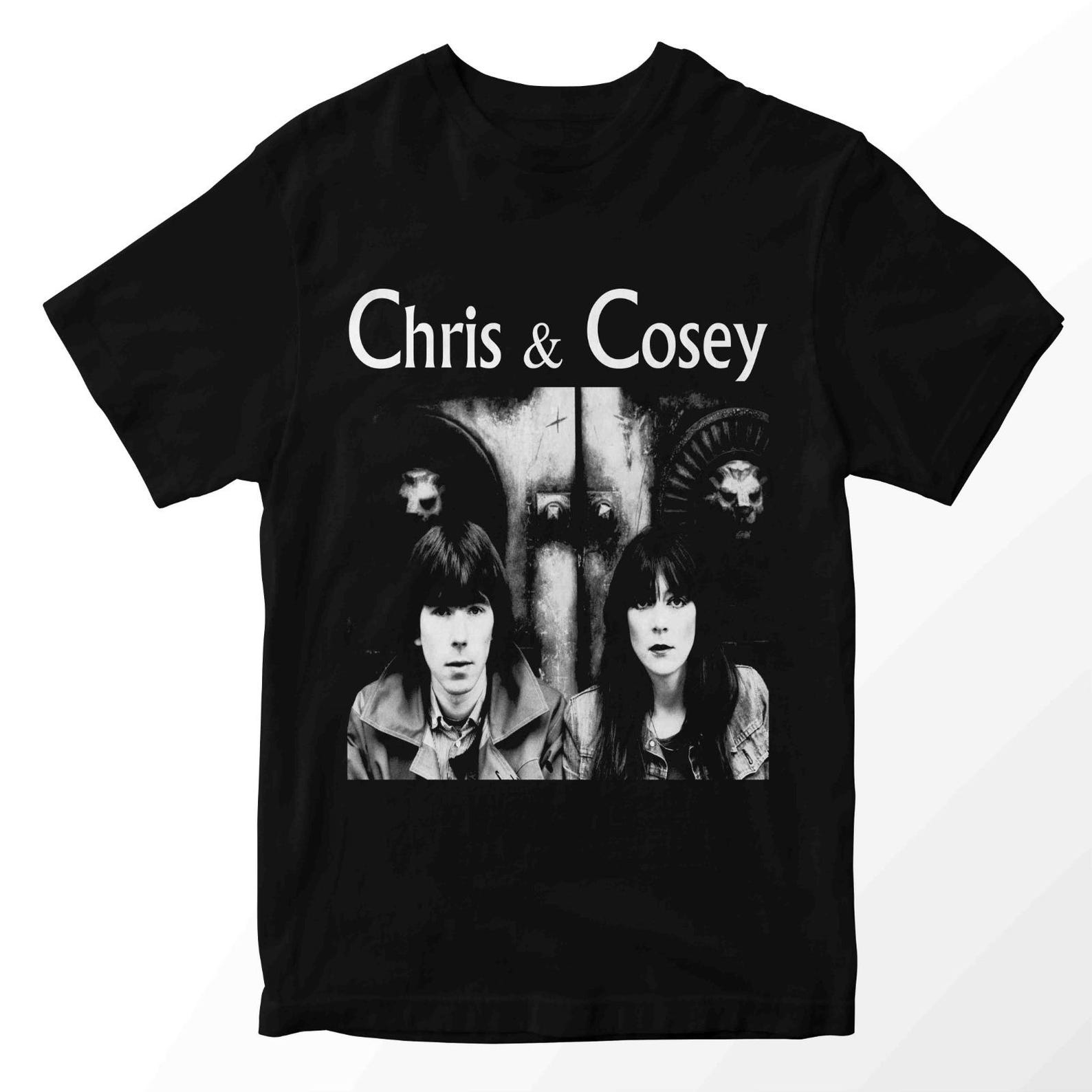 Chris And Cosey T-Shirt Throbbing Gristle Psychic Tv L