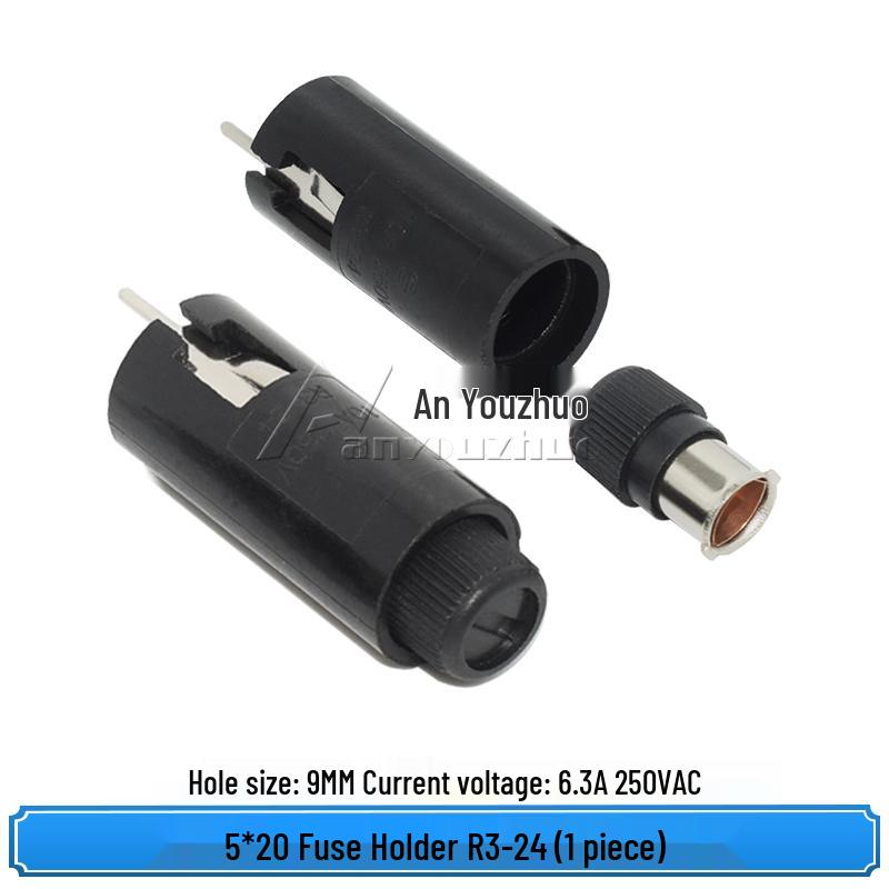 5x20mm Fuse Holder R3-11 for 12V/24V 10A 250V, PTF45/PTF50 Types
