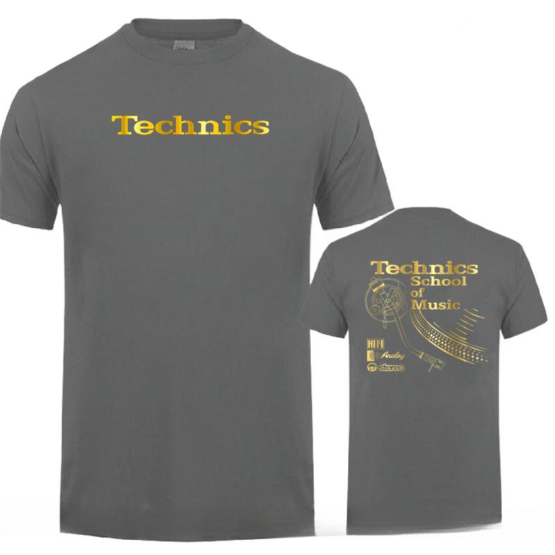 Vintage Deejay Shirt Long Play Tshirt Technics School Of Music T Shirt Unisex Retro Dj Music Tshirt Hot Sale Fashion Top Tee Shirt