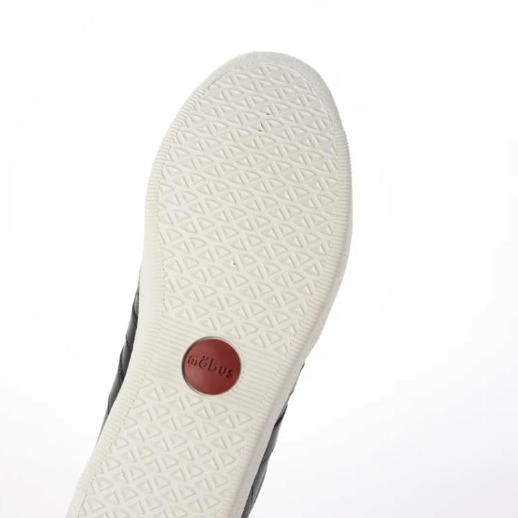 Mobus Men's Genuine Leather Casual Walking Shoes with Built-in Functional Insole, Current Model BERLIN NL (Berlin Nappa Leather) (Black/Black, Japanes