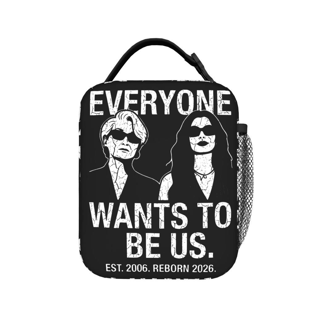 Fashion Office Film 2026 Lunch Bag Kawaii Lunch Box School Portable Thermal Tote Handbags For Child Oxford Print Cooler Bag