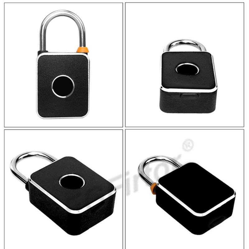 Lacăt cu Combinație Amprentă Parolă 3 în 1 Aplicație Tuya Mini Portabil Lacăt Biometric Încărcare USB Pentru Dulap Bagaje Sală de Sport