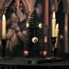 Outdoor Halloween Decorations Black Tree with Eyeball Decor, Spooky Dark Centerpiece for Decor Desk Shelf, Creative Party Scene Ornament, Festive Home