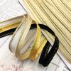10mm Width 50yards Gold Silver White Edge Bias Piping Cord Tape Bias Binding For Patchwork Garment Sew Making Trimming Supply