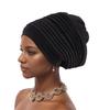Solid Color Multilayer Women's Turban Cap