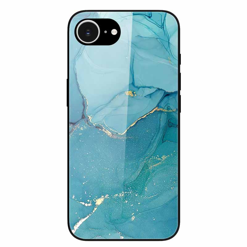 Tempered Glass Phone Cases For iPhone 16e 2025 Case Silicon Bumper Hard PC Back Cover Shell for iPhone SE (2025) / for iPhone16e