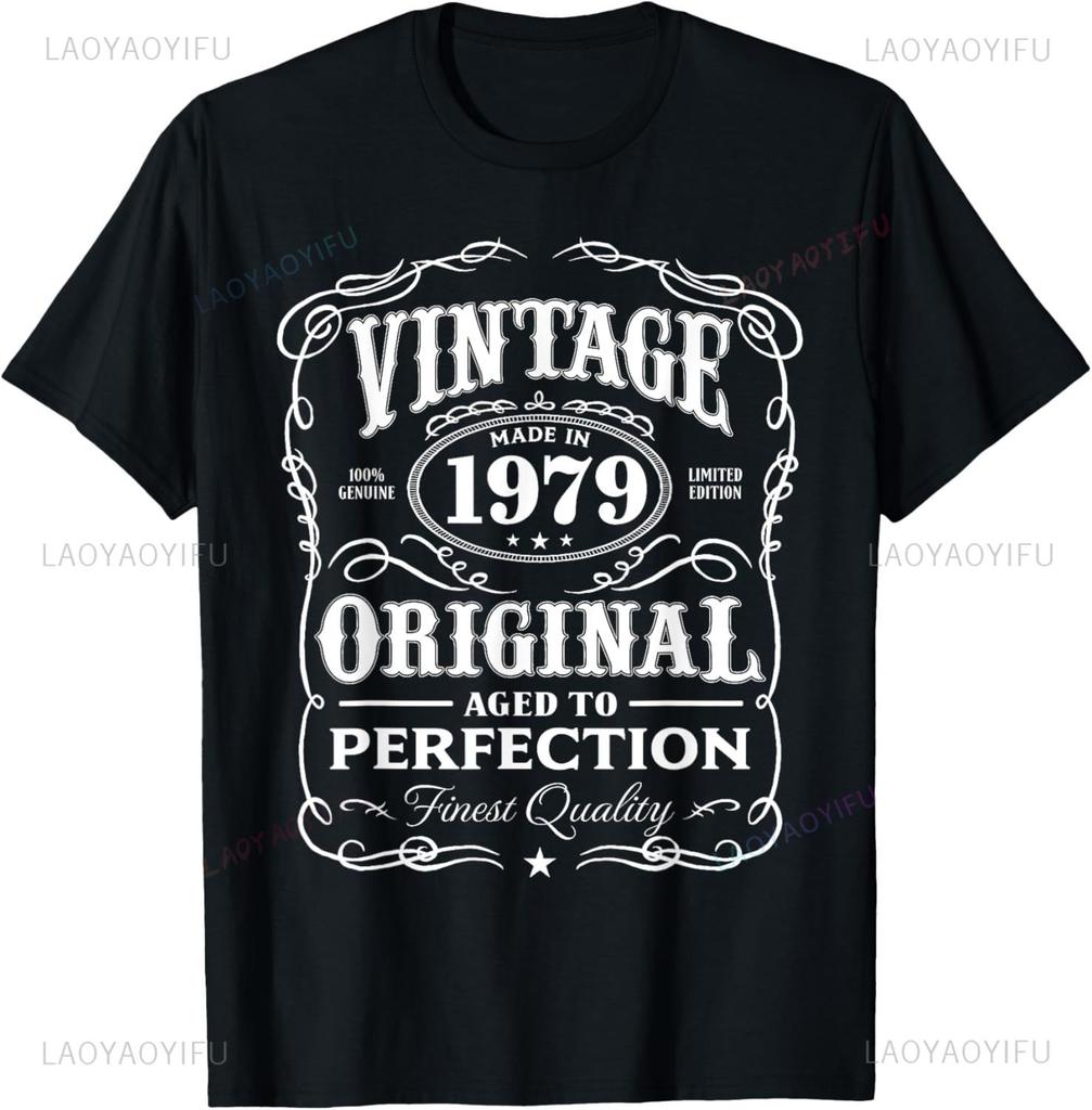 Graphic Streetwear Short Sleeve Birthday Gifts Summer Style T-shirt Mens Clothing Novelty Vintage Made In 1976 1979 TShirts