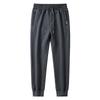 Men's Winter Fleece-Lined Sweatpants - Thick, Warm, Casual Cotton Sports Pants for Middle-Aged and Elderly